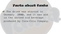 Facts about Fanta presentation 2