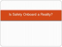Presentation about Life Saving Equipment 23
