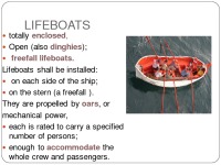 Presentation about Life Saving Equipment 4
