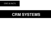 Presentation about CRM systems 1