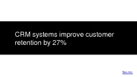 Presentation about CRM systems 3