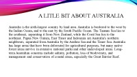 Presentation about Australia 3