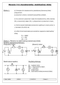 ELM Labak - meranie stabilizacnej diody 1