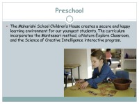 Maharishi school presentation 3