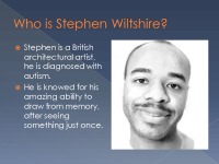 Architectural artist Stephen Wiltshire 2