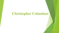 Christopher Columbus slides 1