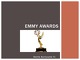 Slides about Emmy awards