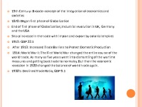 Slides about Evolution of International Business 3