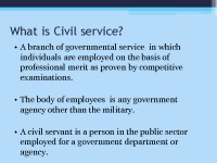 Civil cervise presentation 3