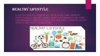 Healthy lifestyle project 1