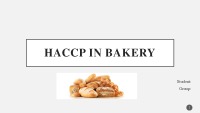 Haccp in bakery 1