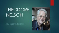 Slides about Theodore Nelson 1