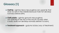 Cleft lip and cleft palate 3