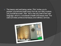 Slides about Beauty Salon 2