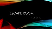 Film „Escape room“ slides 1