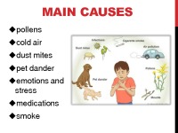 Chronic disease: asthma 3