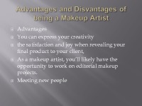 My dream profession: makeup artist 3