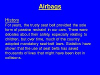 Airbags presentation 2