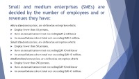 Small and Medium enterprises in EU 2