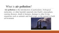 Air pollution slides 2