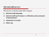 Bank audit and control 2