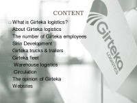 Girteka Logistics company presentation 2