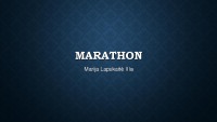 Marathon slides 1