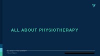 All about physiotherapy 1