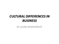 Cultural differences in business Denmark 1