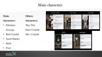 Slides about book Charles Dickens „A Christmas carol“ 3