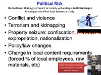 Politics in economics 8