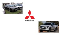 Mitsubishi cars history 1