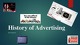 History of advertising slides