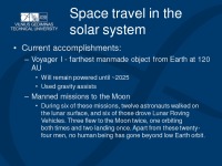 Space Travel presentation 3