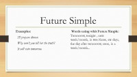 Presentation about Future tenses 3