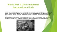 Automation in automobile building industry 3