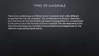 Smart materials in engineering presentation 5