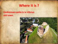 Presentation about Gediminas castle 2