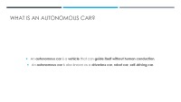 Autonomous cars slides 2