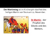 Der Martinstag 2