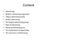 Slides on Advertising 2