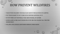 Wildfire presentation 6
