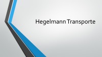 Hegelmann Transporte company presentation 1