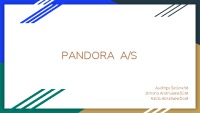 Pandora company 1