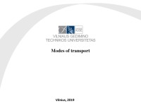 Modes of transport presentation 1