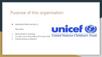 Unicef organisation slides 2