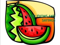 Food idioms and sayings 1