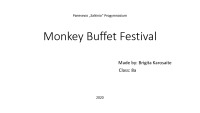 Monkey Buffet Festival slides 1