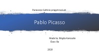 Pablo Picasso presentation 1