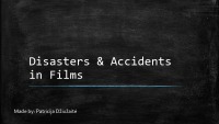 Disasters and accidents in films 1